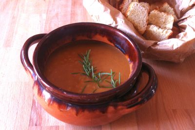 Zuppa di farro e fagioli