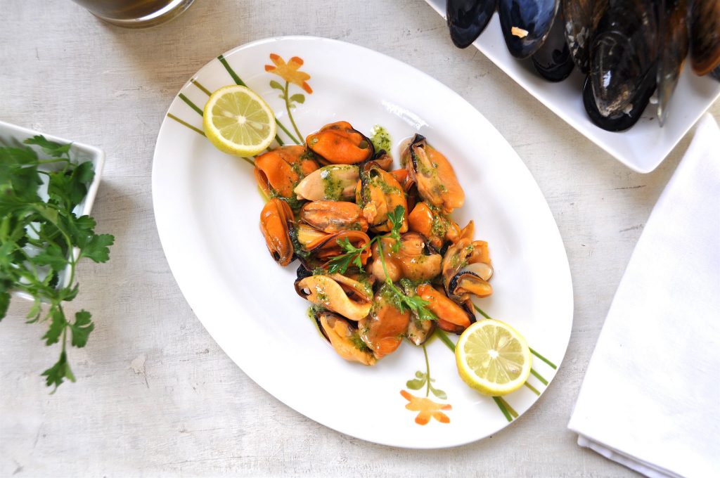 Cozze al limone