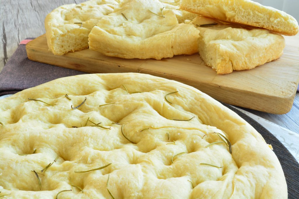 Focaccia con lievito madre