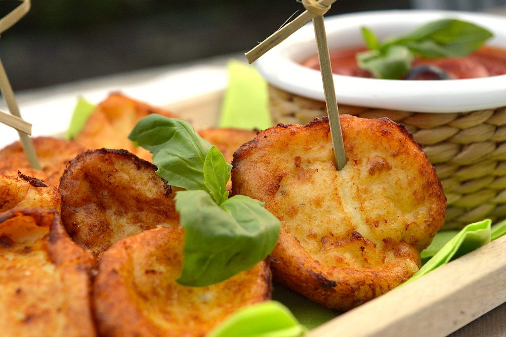 Frittelle di ricotta salate