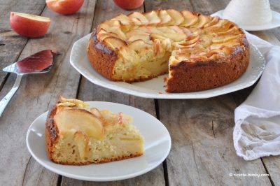 Torta di mele e ricotta con il Bimby