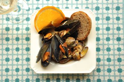 Impepata di cozze e vongole Bimby