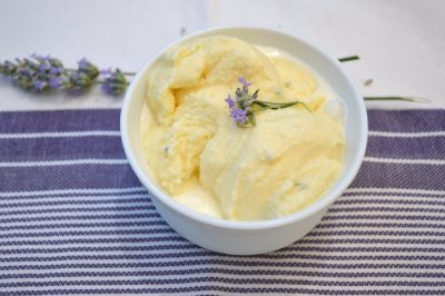 Gelato alla lavanda