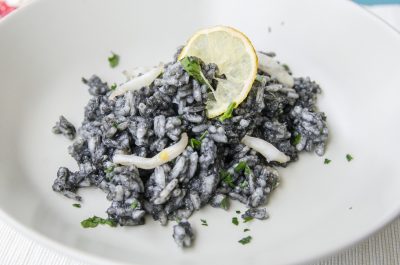 Risotto al nero di seppia