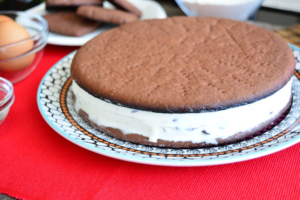 Torta gelato cookies