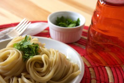 Spaghetti aglio, olio e alici
