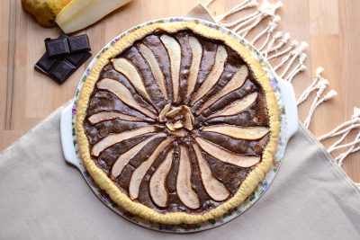 Crostata di pere e Nutella