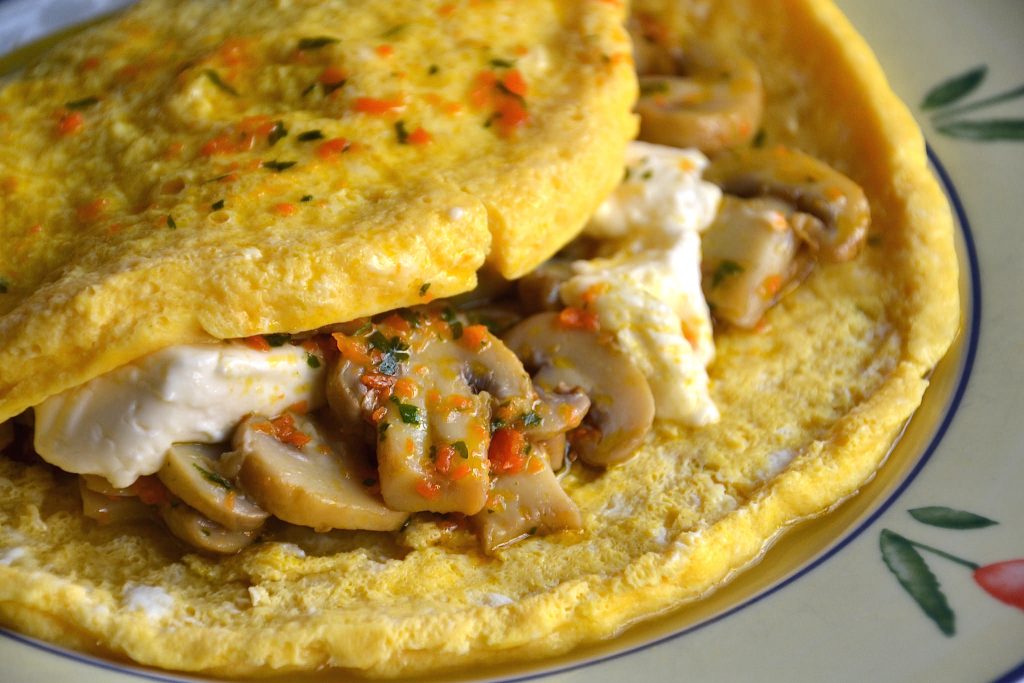 Omelette ai funghi