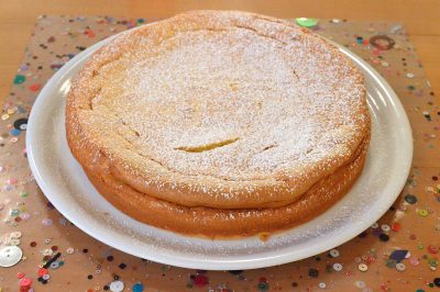 Torta di patate dolci