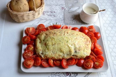 Filetto di maiale in crosta di patate