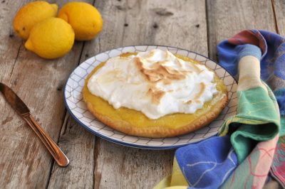 Crostata meringata al limone