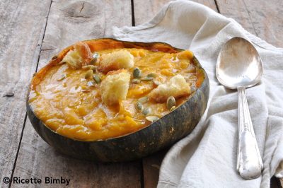 Vellutata di zucca con il Bimby