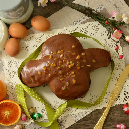 colomba arancia e cioccolato bimby