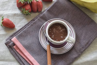 Budino al cioccolato senza cottura