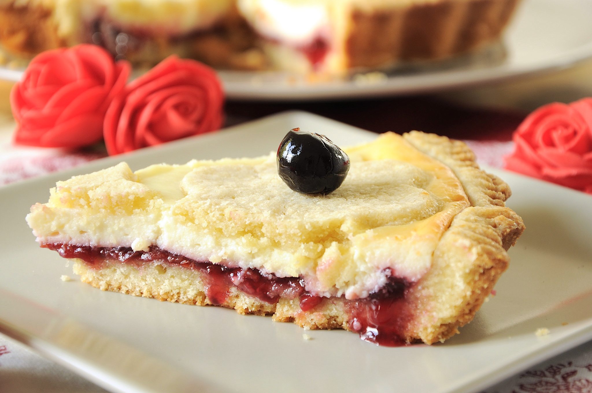 Crostata ricotta e visciole Bimby TM31 | TM5