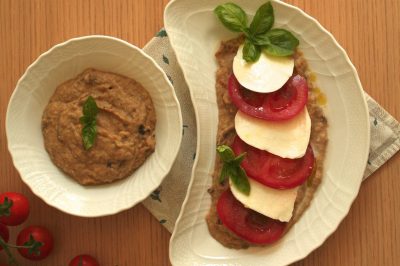 Crema di melanzane e pomodoro