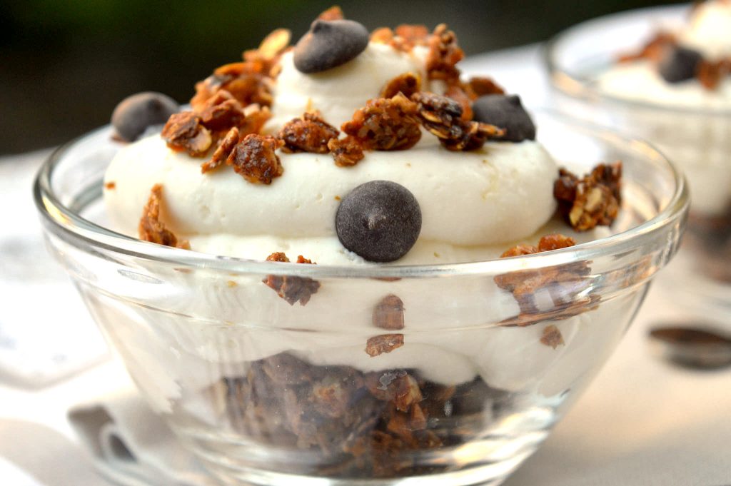 Mousse di yogurt greco