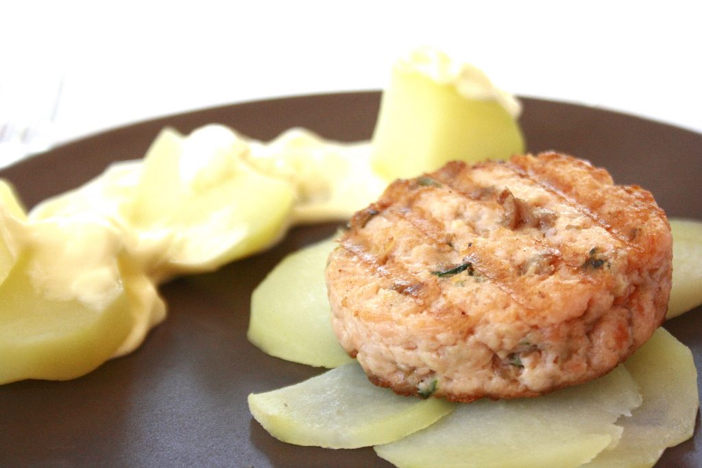 Hamburger di salmone