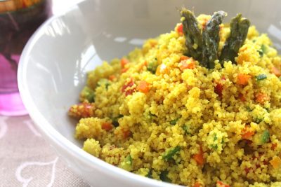 Cous cous verdure e curry