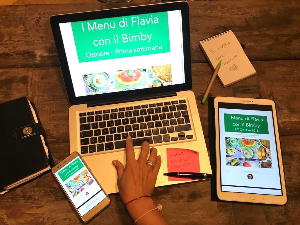 I Menu di Flavia con il Bimby – Abbonamento bimestrale