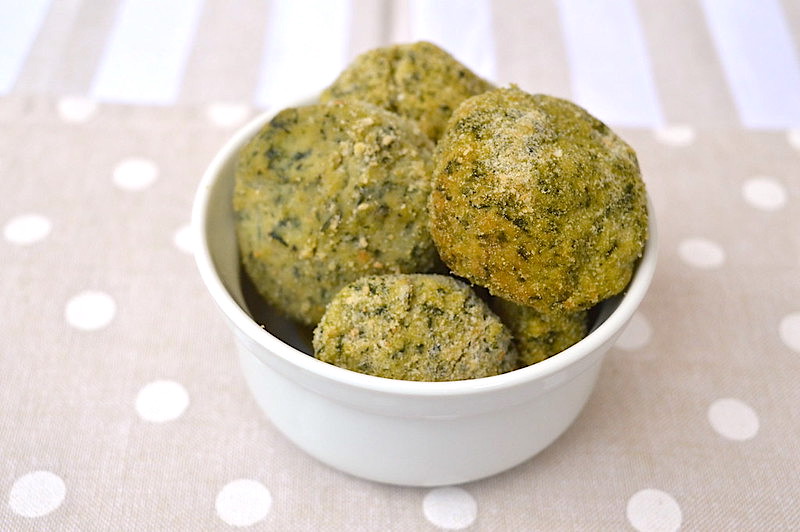 Polpette di bietole e patate al forno