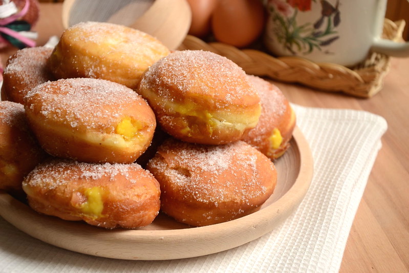 Bomboloni Alla Crema Bimby Tm31 Tm5 Tm6 Fritti Con Crema Pasticcera