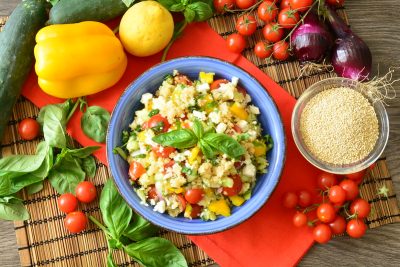 Quinoa con verdure