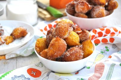 Frittelle di zucca dolci