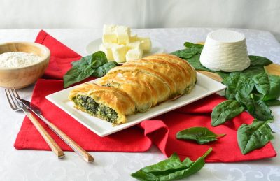 Strudel ricotta e spinaci