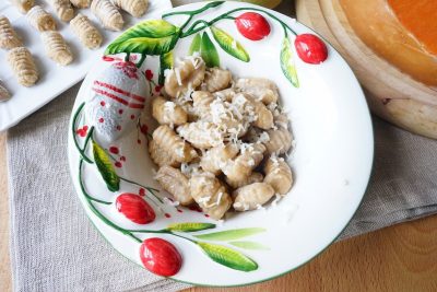 Gnocchi farina di castagne e zucca