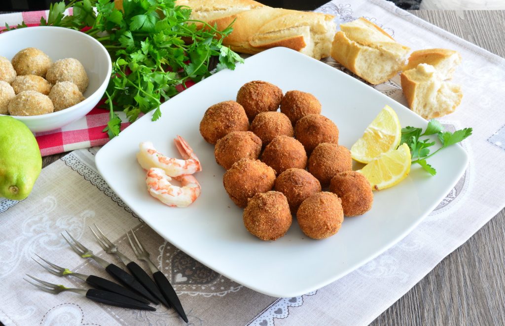 Polpette di gamberi