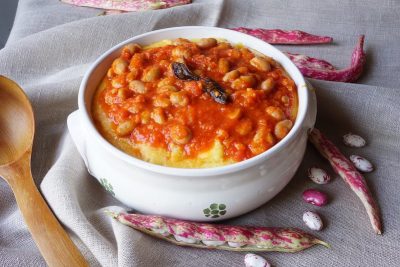 Polenta e fagioli Bimby