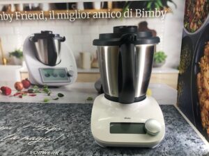 PreCook Coperchio Di Espansione Con Piatto Pesa Per Bimby TM6/TM5/TM31/TM Friend | Accessorio Con Paraspruzzi | Superficie Extra Large