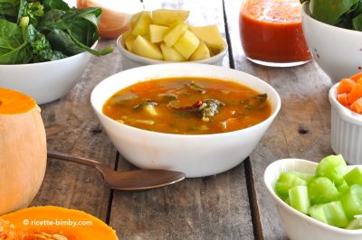 La ricetta del Minestrone Bimby (con sole verdure)