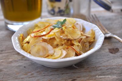 Insalata di ovoli con il Bimby