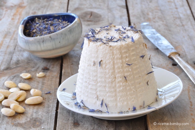 Ricotta di mandorle vegan con il Bimby