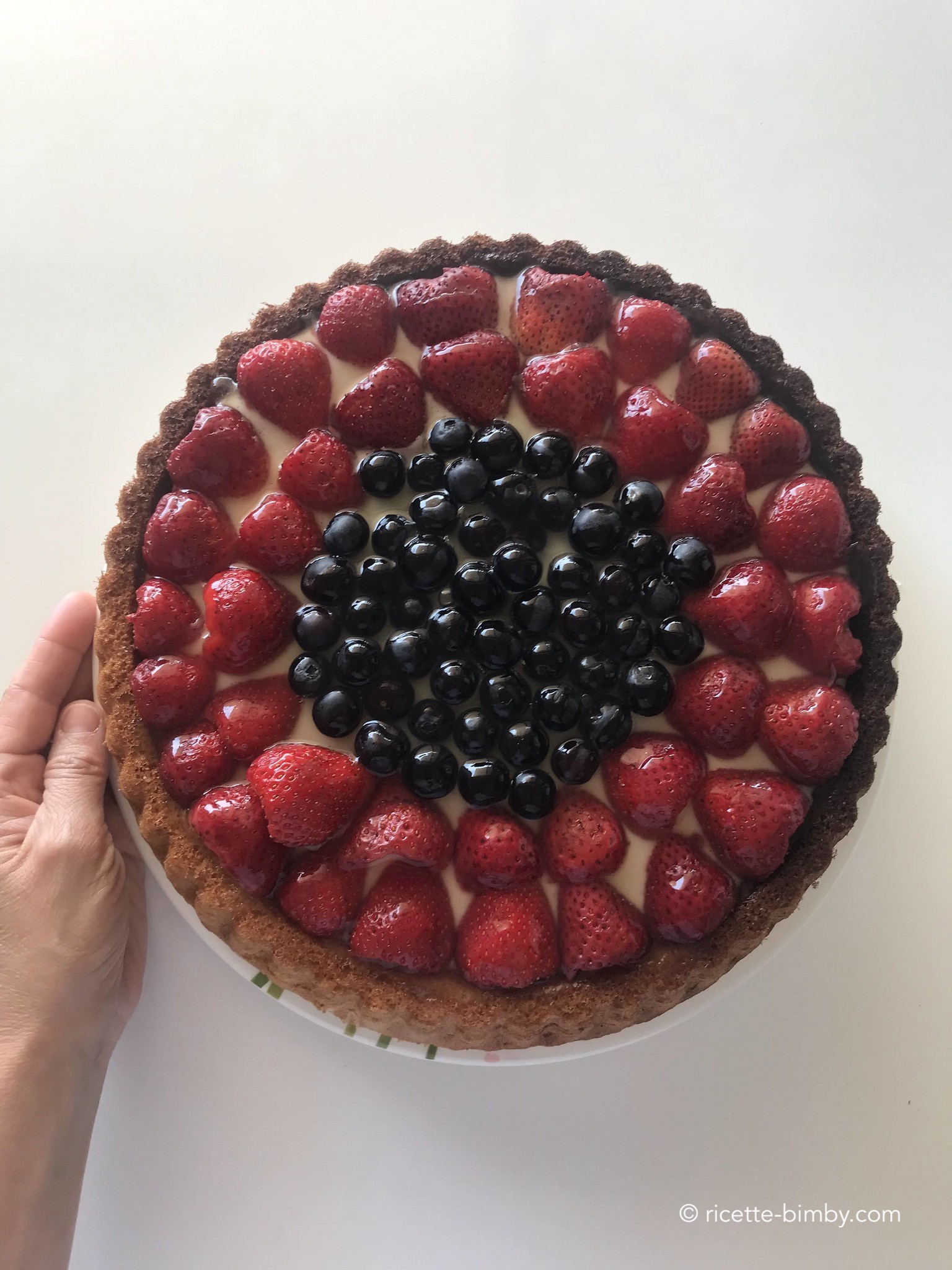 crostata morbida gluten free frutta estiva