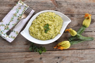 Risotto con zucchine Bimby: semplice bontà