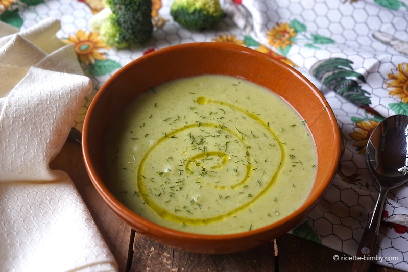 Vellutata di broccoli con il Bimby