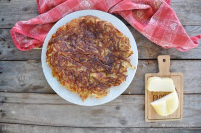 Rosti di patate: la ricetta col Bimby