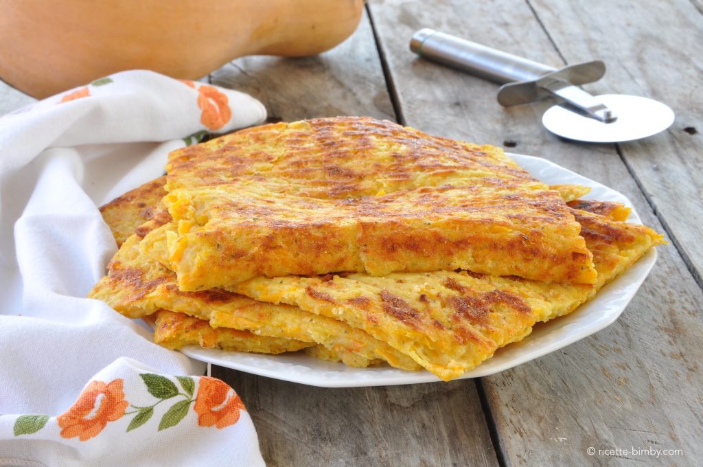 Schiacciata di zucca Bimby