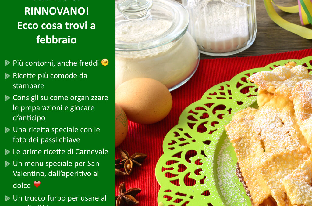 I menu di Flavia con il Bimby – Febbraio