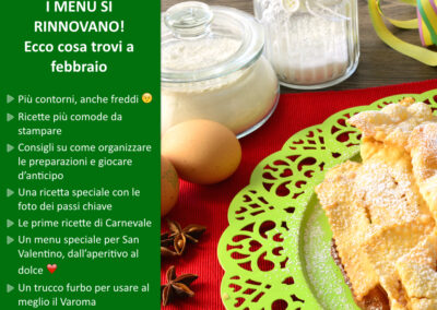 I menu di Flavia con il Bimby – Febbraio