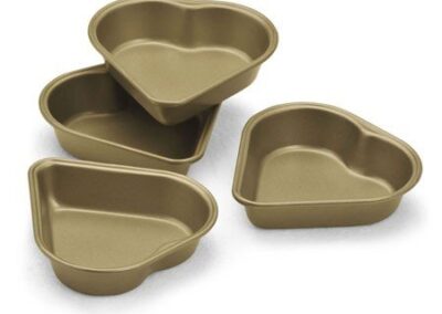 Stampi per tortine a cuore