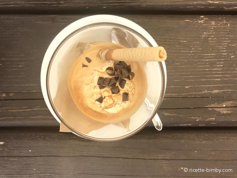 affogato al caffe bimby