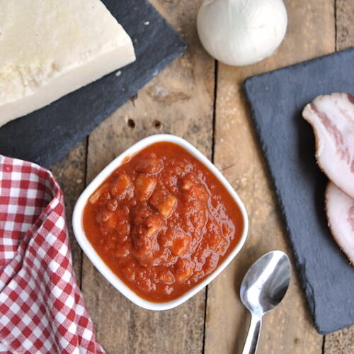 Sugo all'amatriciana Bimby