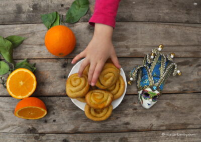 Arancini dolci di Carnevale