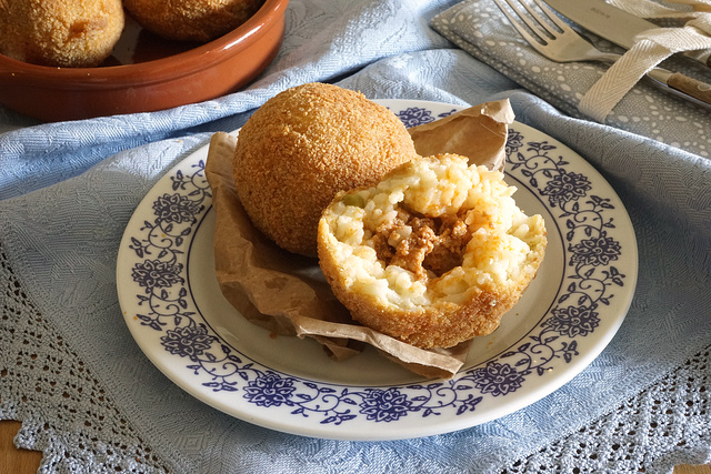 Arancini napoletani Bimby