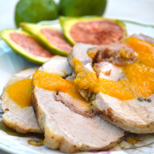Arrosto fichi e prosciutto crudo Bimby