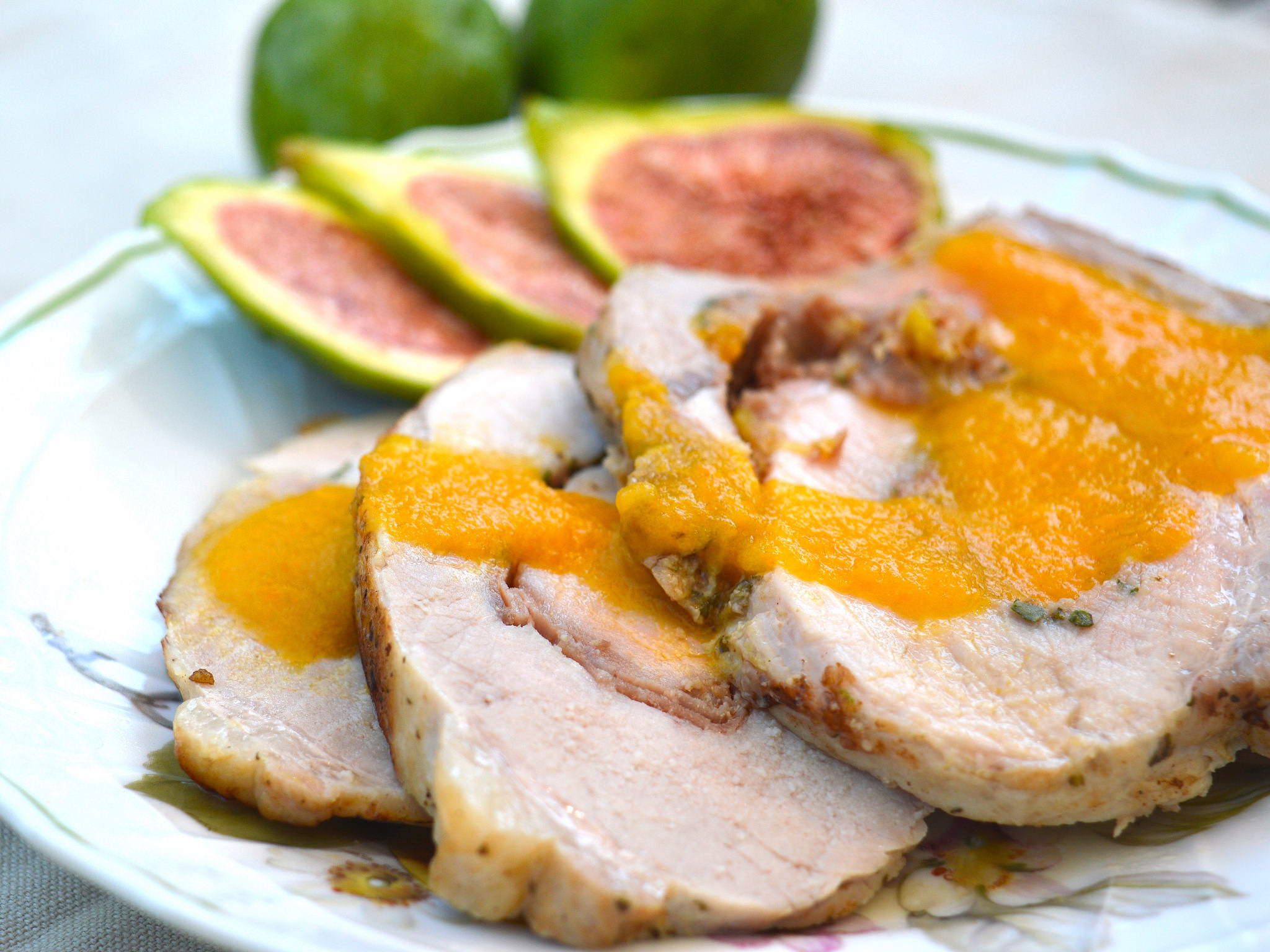 Arrosto fichi e prosciutto crudo Bimby